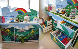 RMCH-HI Hospitality Cart at Kapiolani Medical Center