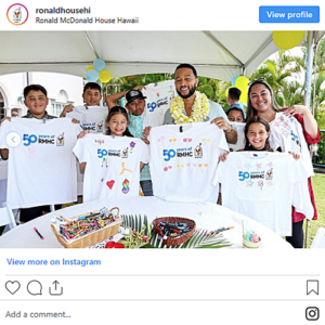 Check out photos of John Legend at RMHC Hawaii at our Instagram!