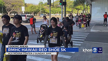 KHON2: Over 600 people participate in Red Shoe 5K for charity